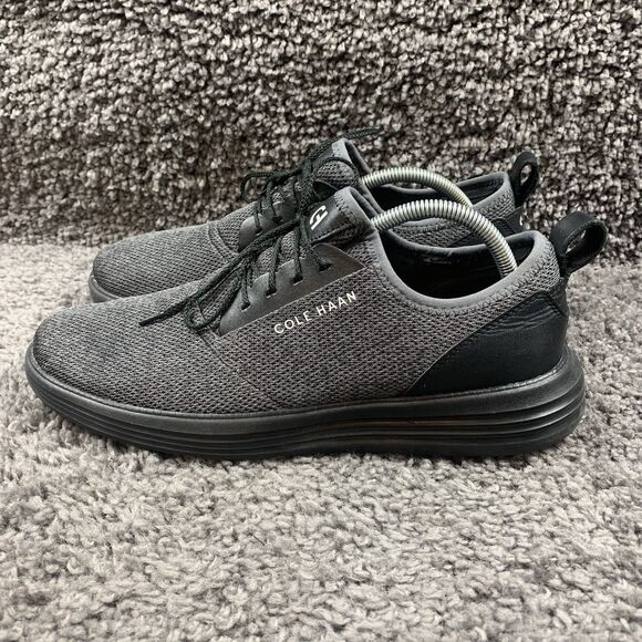 Cole Haan Mens Grandsport Journey Knit Sneaker Grey Size 11 M - Picture 1 of 8